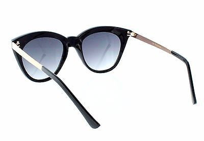 Black and Gold Cat eye Women Sunglasses