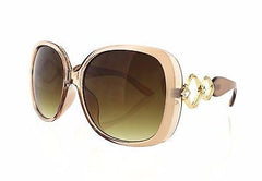 Modern Style Butterfly Clear Pale Flesh Women Sunglasses. 100% UV400