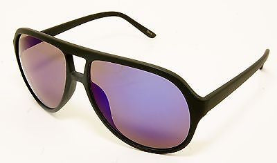 Aviator Revo Lens Modern Style Fashion Unisex Sunglasses. Black/B100% UV400