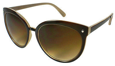Brown & Light Sand Women Sunglasses.100% UV400