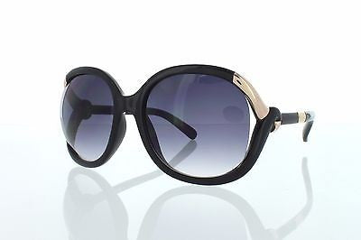 Black & Gold Modern Women Sunglasses.100% UV400