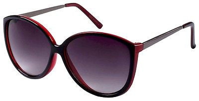 Black Red Modern Style Women Sunglasses 100% UV400