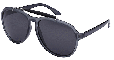Light Weight Gray Aviator Modern Style Fashion Sunglasses.100% UV400