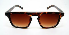 Downtown Style Men Square Sunglasses. Tortoise. 100% UV400