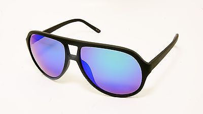 Aviator Revo Lens Modern Style Fashion Unisex Sunglasses. Black/GreenB100% UV400