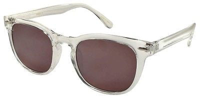 Modern Style Cateye Fashion Clear Brown Lenses Frame Sunglasses. 100% UV400
