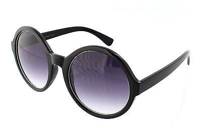 Round Style Black-Silver Sunglasses 100%UV400