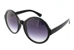 Round Style Black-Silver Sunglasses 100%UV400