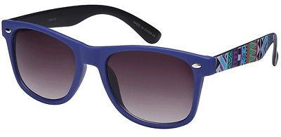 Blue Modern Style Wayfarer Fashion Sunglasses. 100% UV400