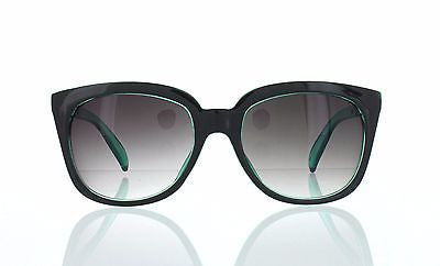 Black Green and Gold  Cateye Sunglasses women modern 100% UV400