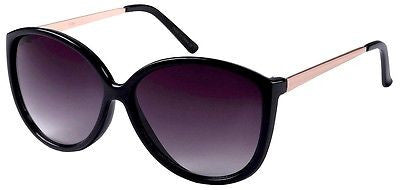 Black Gold Modern Style Women Sunglasses 100% UV400 -Black