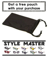 Wood Sunglasses, Polarized Lens -Black&Wooden,100%UV400(Free Pouch)