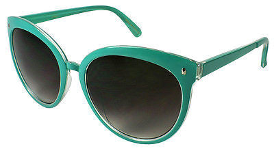 Turquoise Modern Women Sunglasses.100% UV400