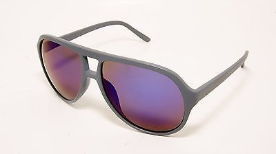 Aviator Revo Lens Modern Style Fashion Unisex Sunglasses. Grey/100% UV400