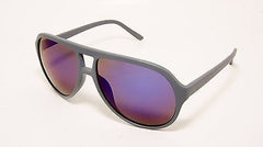 Aviator Revo Lens Modern Style Fashion Unisex Sunglasses. Grey/100% UV400