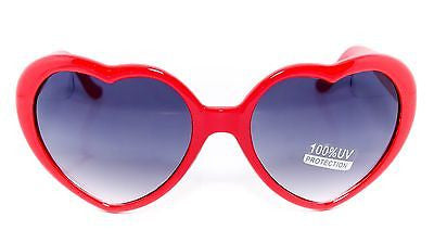 Red Fashion Heart Sunglasses. 100% UV400