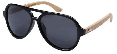 Modern Aviator Black  Sunglasses. 100% UV400 POLARIZED
