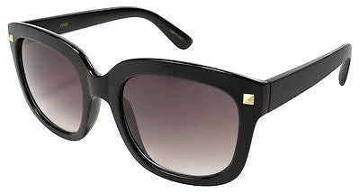 Square Wayfarer Black Sunglasses  100% UV400 (Free Pouch)