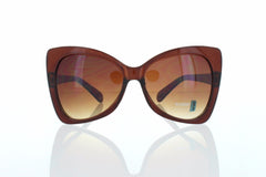 Brown Butterfly Women Sunglasses. 100% UV400