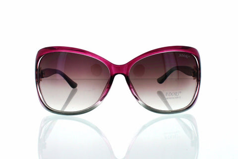 Violet Side Bow Design Modern Butterfly Women Sunglasses.100% UV400