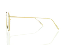 Flat Gold Tear Aviator Sunglasses with Black Lens 100% UV400 …